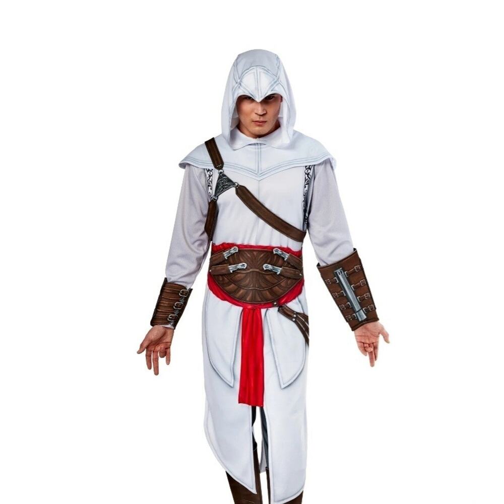 Deluxe Assassin's Creed Altair Halloween Costume Cosplay Adult Plus L 44" Bust